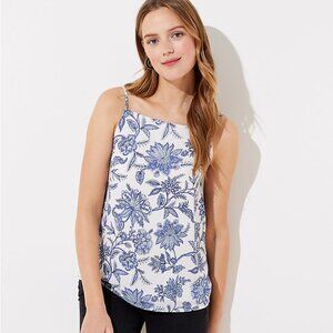 LOFT Trellis Garden Square Neck Cami - NWT